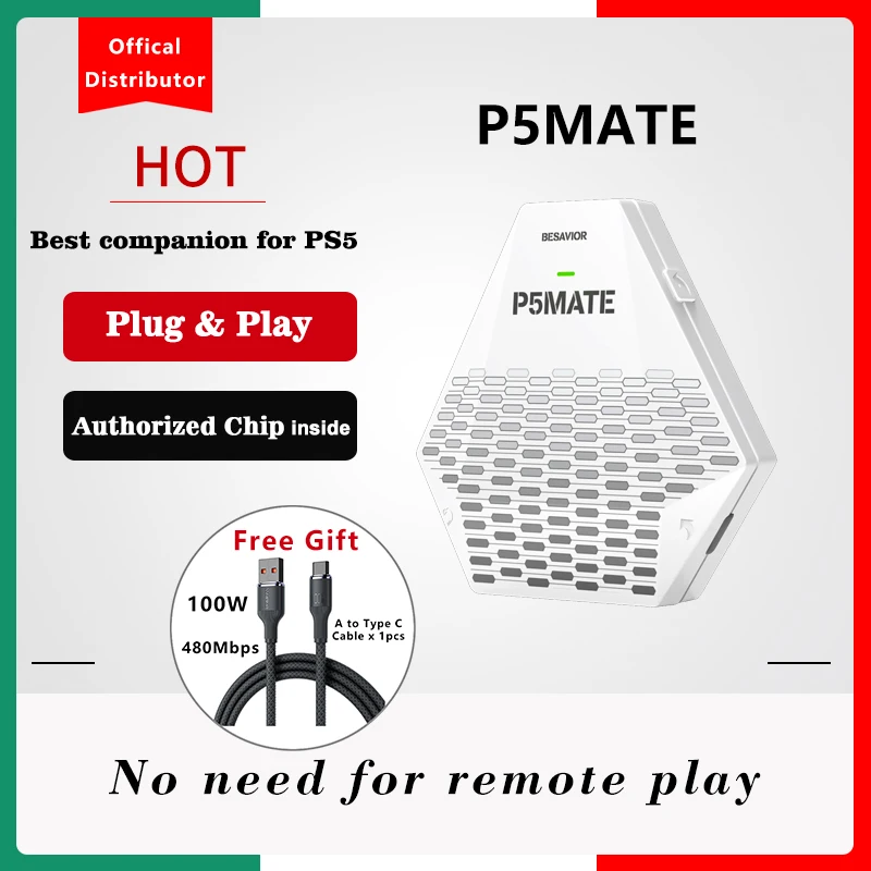 Фото Эмулятор адаптера-конвертера Besavior P5Mate для игровой консоли PS5 (P5 MATE) №1
