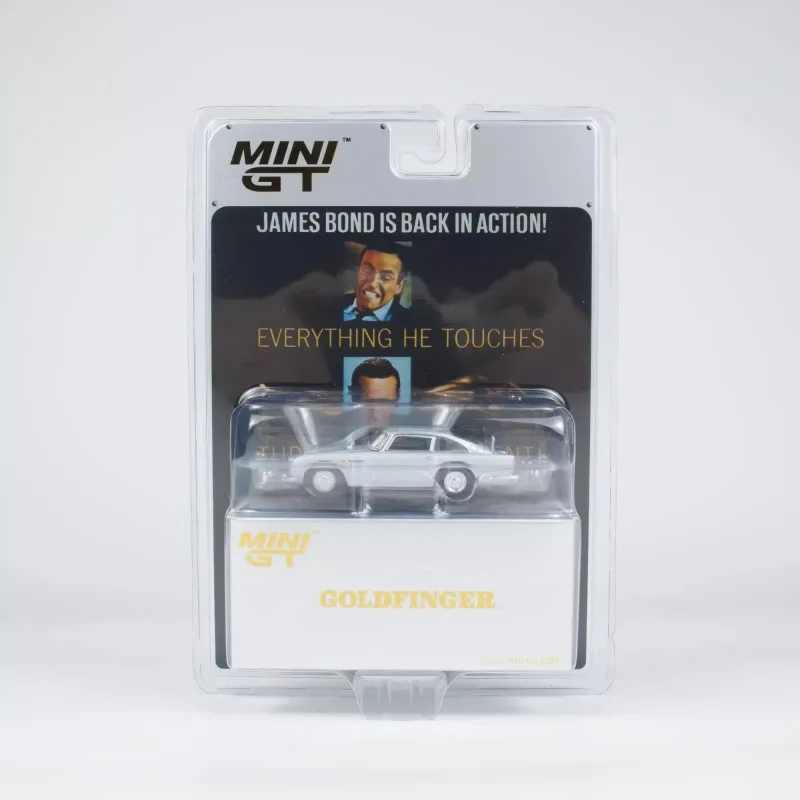 Фото 【В наличии】MINI GT 1:64 Aston Martin DB5 Aston Martin 007 Movie Edition # 900 # Коллекция 901, игрушка, подарок на день рождения для мальчиков и девочек №2