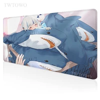 anime hololive mouse pad gamer xl home new custom mousepad xxl keyboard pad mousepads natural rubber office anti slip pc