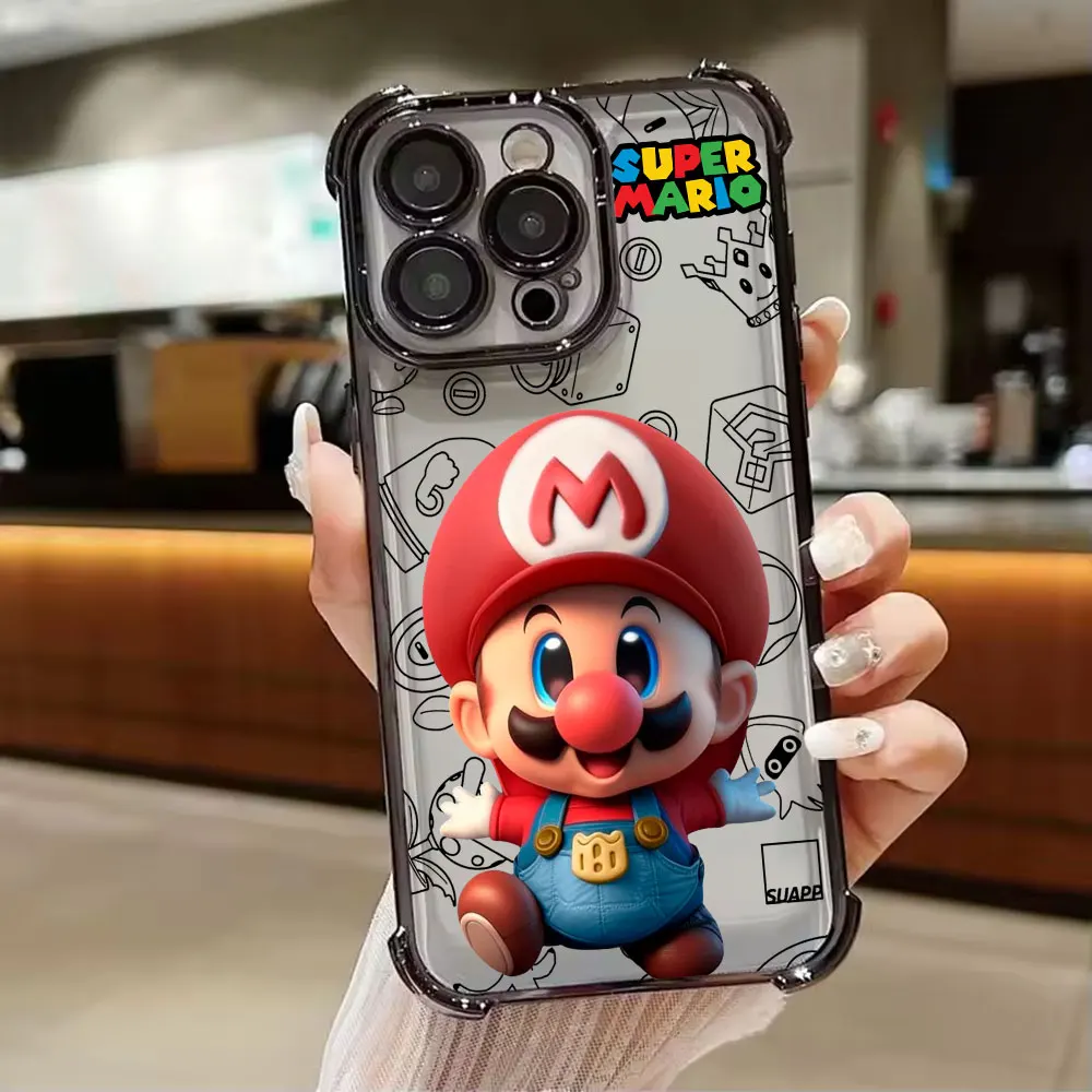 Фото Чехол для телефона с изображением Super M-Marios Bros для Xiaomi 17T 15T 14T Pro, чехлы Poco X6 X7 F5 F7 F8 Ultra M7 M8 X8 Pro Max, силиконовый чехол №5