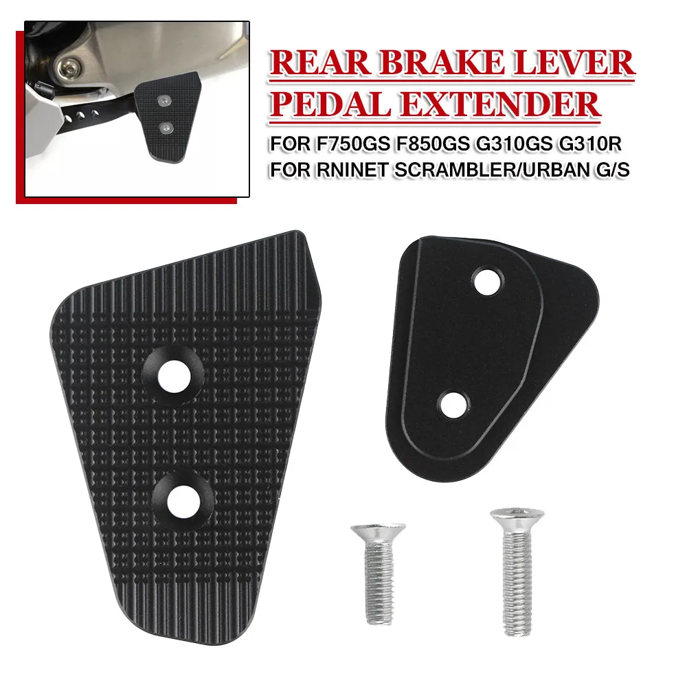 

Rear Brake Lever Pedal Extender Extension Enlarge Pad For BMW G310GS G310R 2018-2021 F750GS F850GS R nine T Scrambler Urban G/S