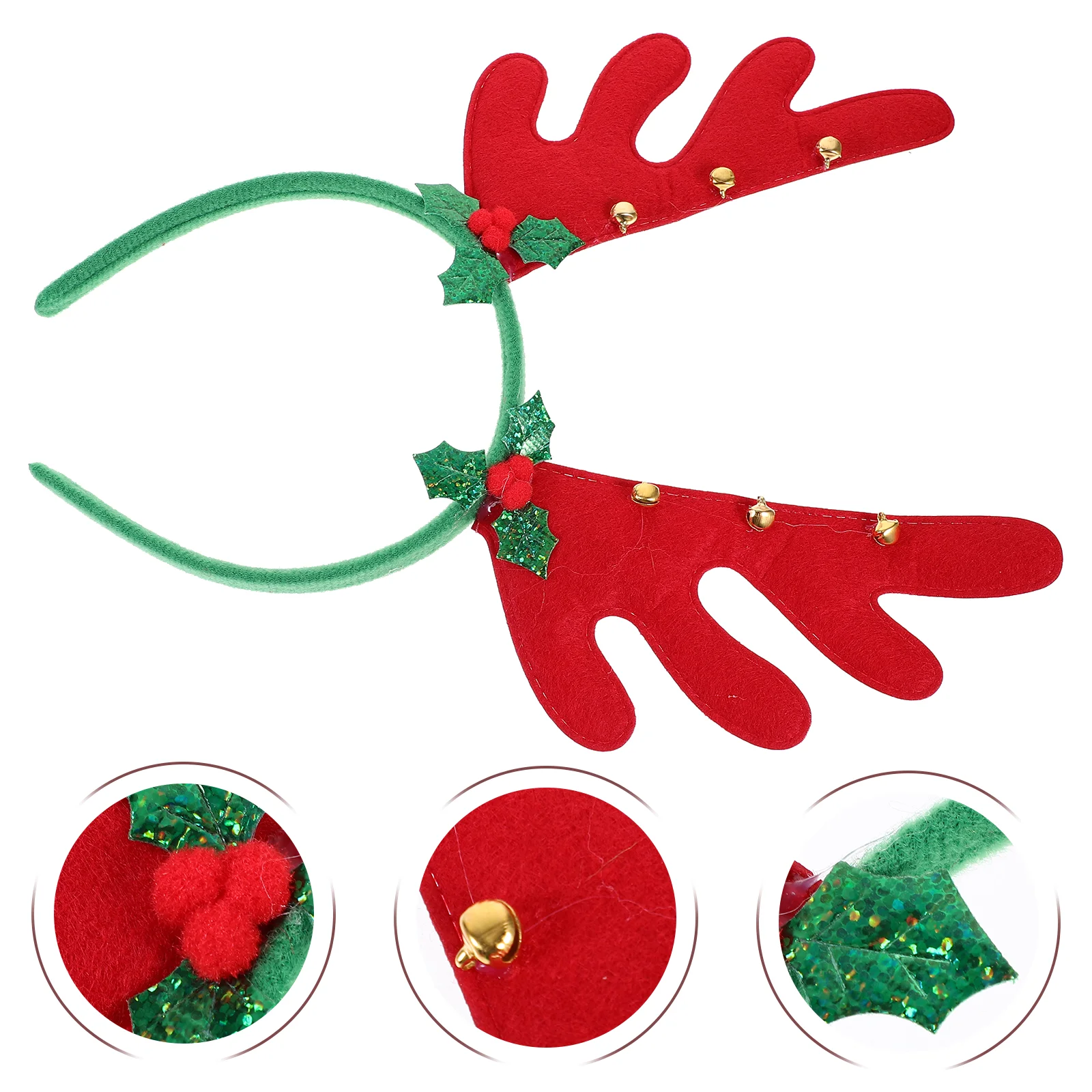 

Lovely Xmas Headdress Band Supplies Bands Christmas Indoor Decor Makeup Costume Props Antlers Hair Hoop Party Cosplay Headband