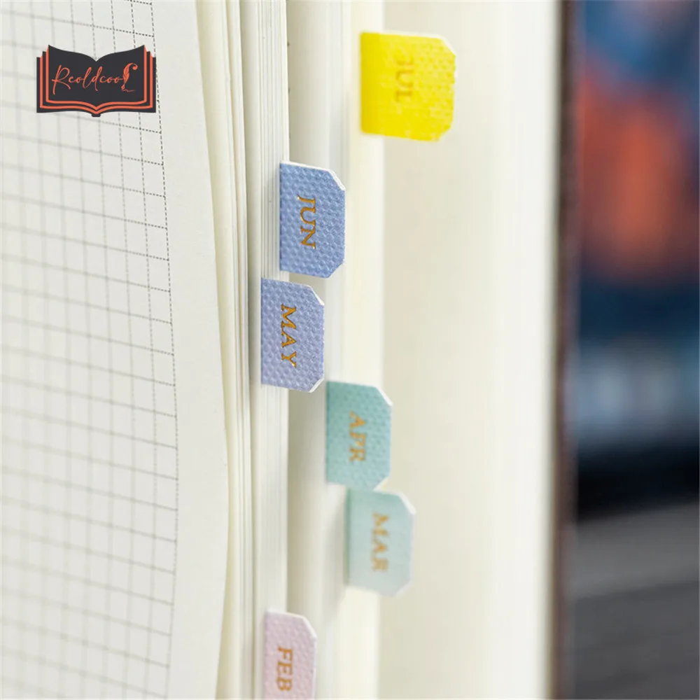 

Наклейки градиентные 10 листов, милые канцелярские товары, маркеры для дневника, ручного счета, планировщика, указательные Стикеры для сорти...