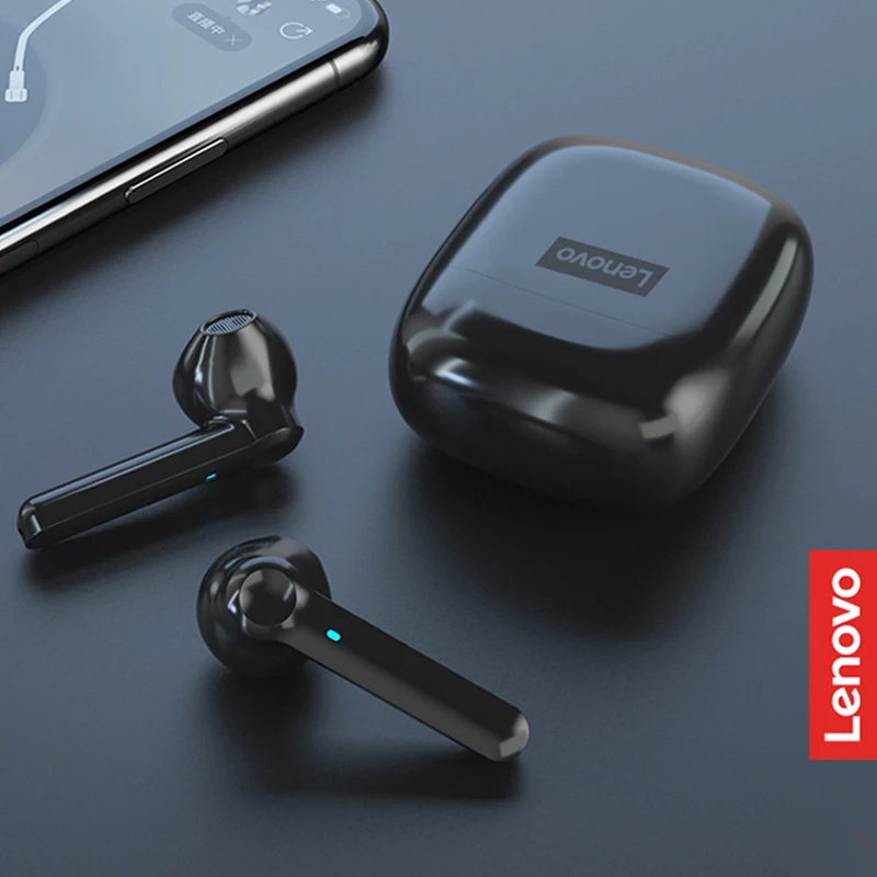 

TWS-наушники Lenovo с микрофоном и поддержкой Bluetooth
