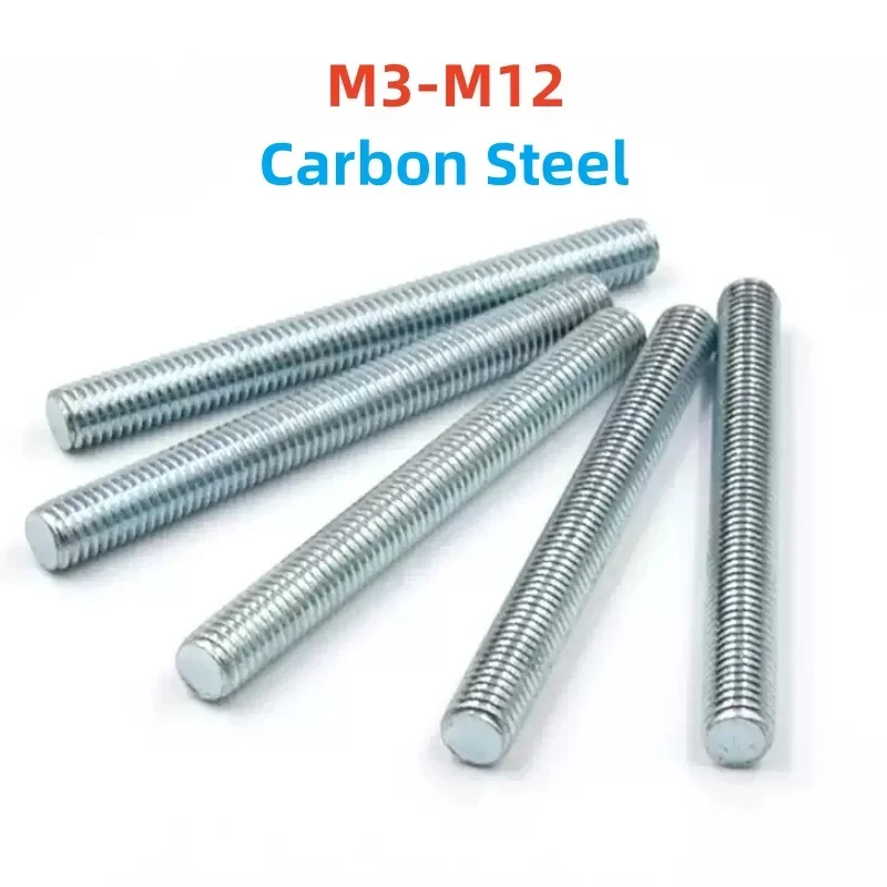 

Винты из углеродистой стали M3 M4 M5 M6 M8 M10 M12 12-300мм