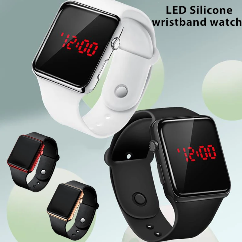 

2022 Детские светодиодные электронные часы, детские светящиеся часы, спортивные водонепроницаемые часы для мальчиков и девочек, детские relogio ...