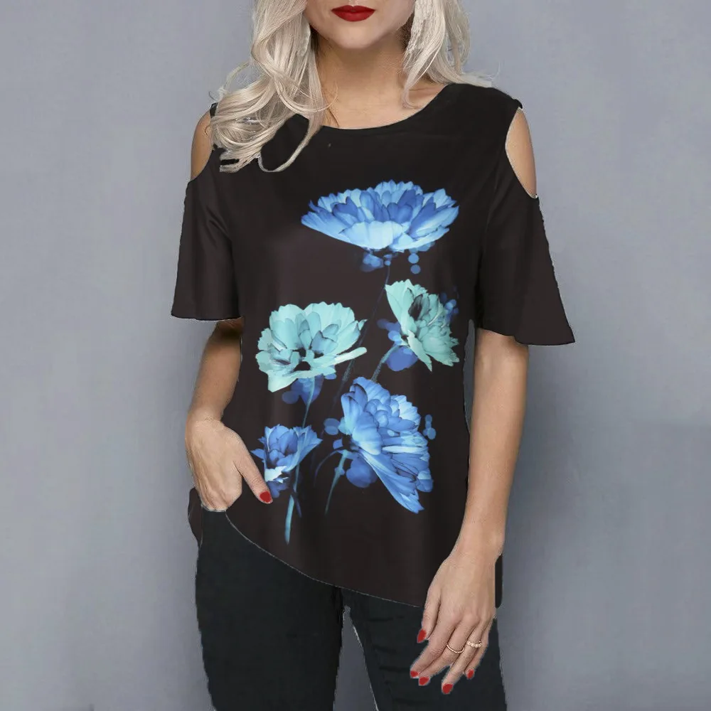 2023 Summer New Cotton O-neck Women's Solid Color Short-Sleeved Tops T shirt Ladies Fashion Tshirts