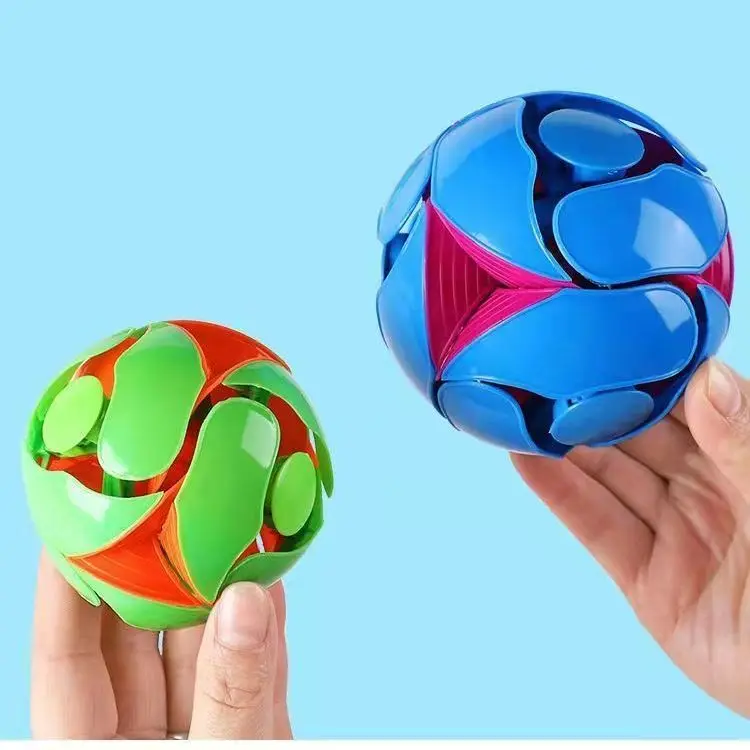 

Шарик для снятия давления с рук, сменяющий цвет, креативная игрушка для декомпрессии, телескопический волшебный деформационный мяч