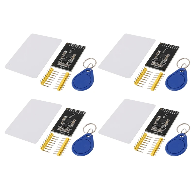 

4X Mini Rc522 Rfid Sensor Module Card Reader Writer Module I2C Iic Interface Ic Card Rf Sensor Module