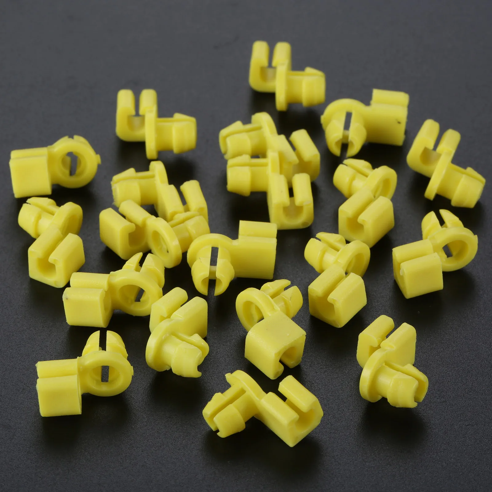 

20 шт., маленькая пряжка для замка General Motors, пластиковые заклепки, центральная запирающая пряжка, крючок для дверного замка автомобиля, зажимные зажимы