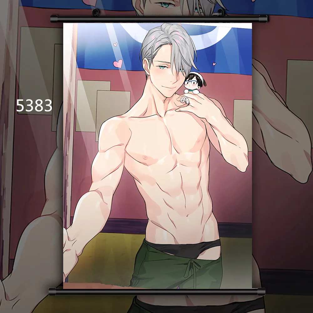 Аниме Манга-постеры Yuri on Ice Victor Nikiforov настенные художественные принты Картина на