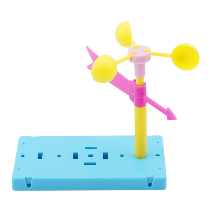 

Physics Experiment Educational Kit For Your Kids Students Gifts Fun Homemade Wind Vane DIY Materials Home School