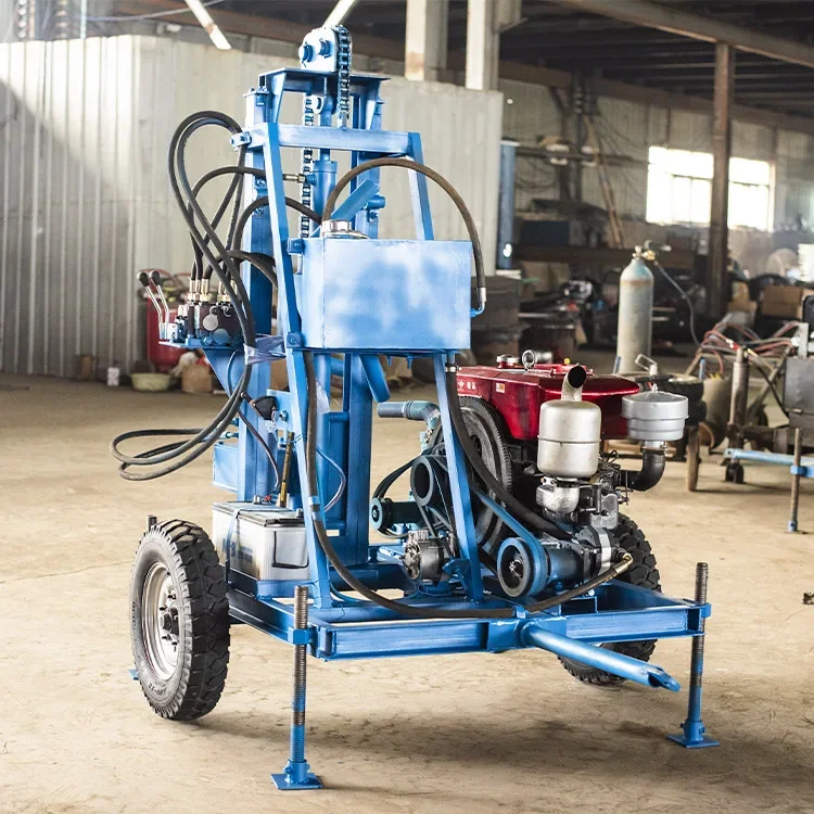 Hiyoung Mini Perforadora De Pozo Agua Profundo съемная установка для бурения скважин на глубину 100 м