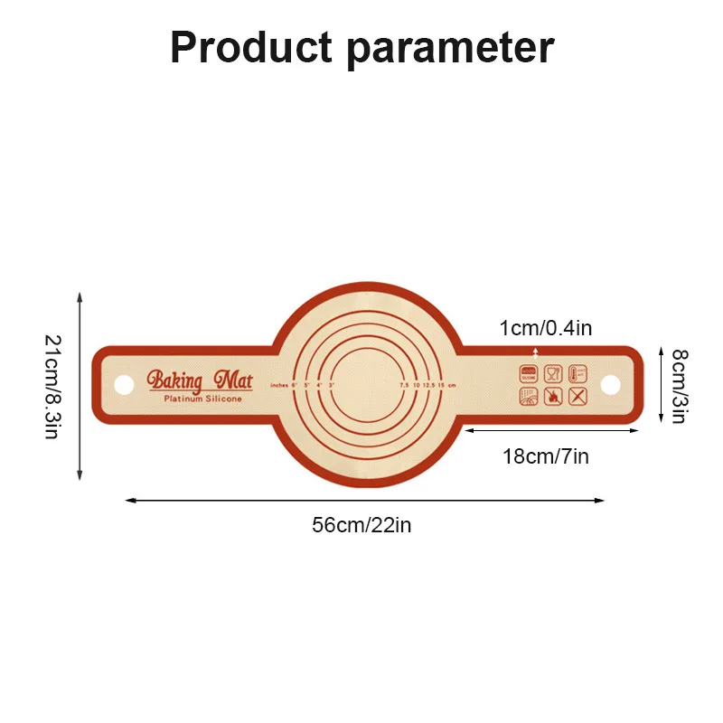 

Силиконовая подкладка для хлеба FSMHOME