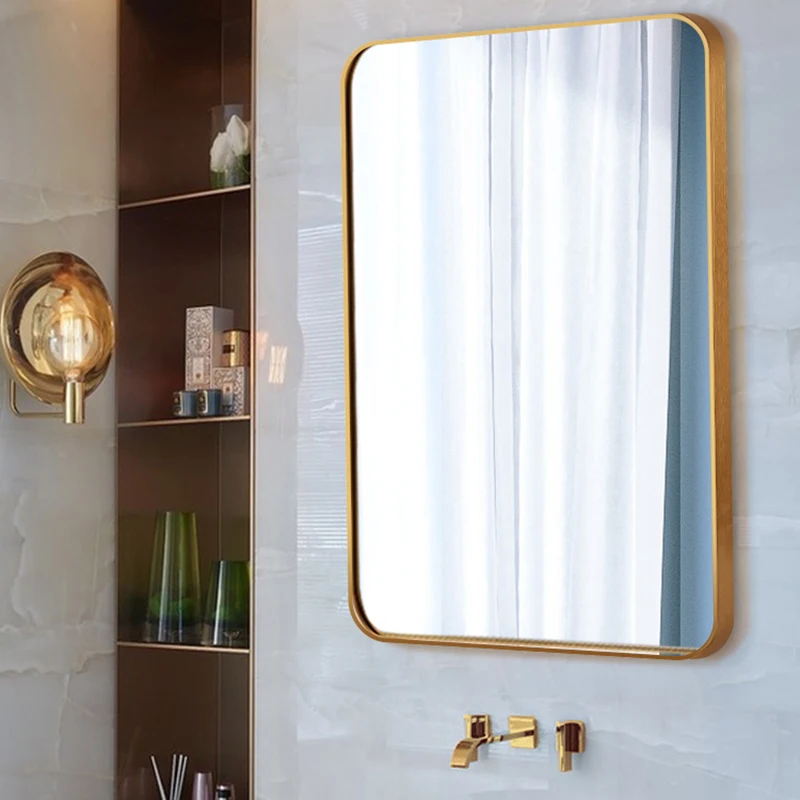 

Full Lenght Shower Mirror Large Aesthetic Makeup Makeup Mirror Full Body Bedroom Bathroom Fixtures Espelho Para Banheiro Mirrors