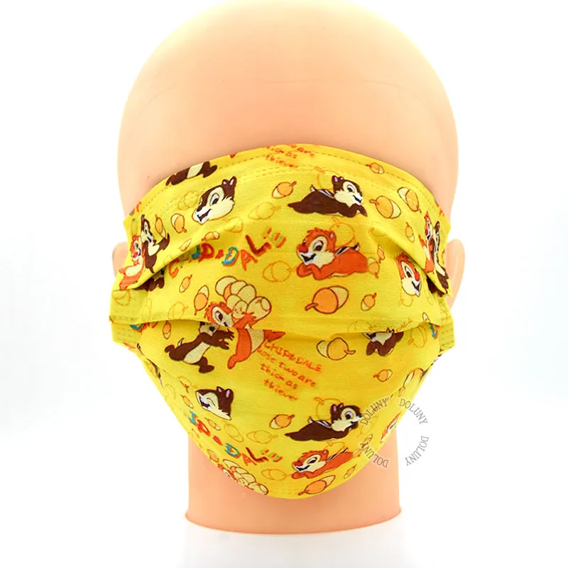 Маска одноразовая для взрослых пылезащитная противоаллергенная 3-слойная с