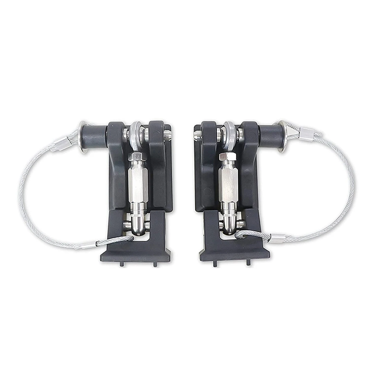 TJ защелки для капота Jeep Wrangler 1997-2006 защелка запорной устранение отскока 1 пара