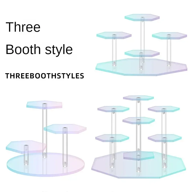 Акриловая подставка для дисплея 3/4/7 бит анимационная модель косметика духи