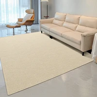 hand woven wool carpets modern minimalist bedroom bedside living rooms non slip rug solid color tatami mats floor mat home decor
