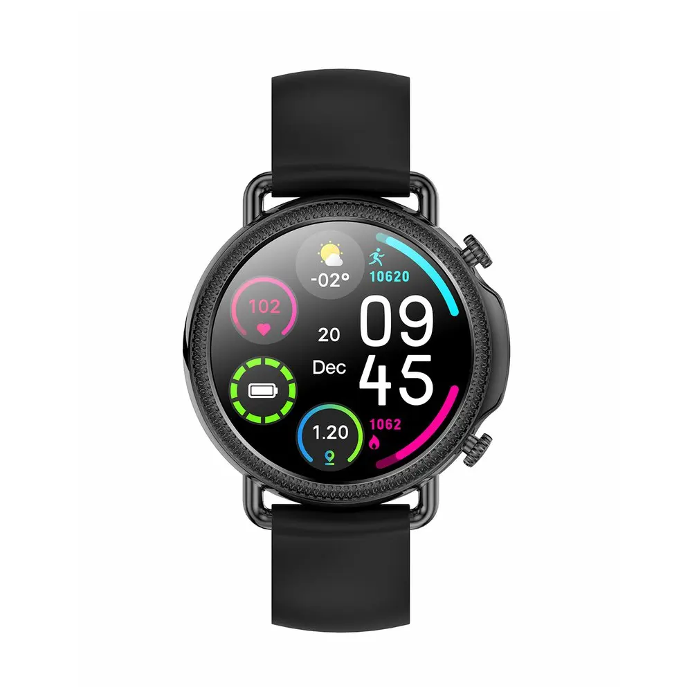 

Sport Bracelet Fitness Bracelet High-definition Color Screen Heart Rate Detection Wrist Temperature Measurement Ladies Black