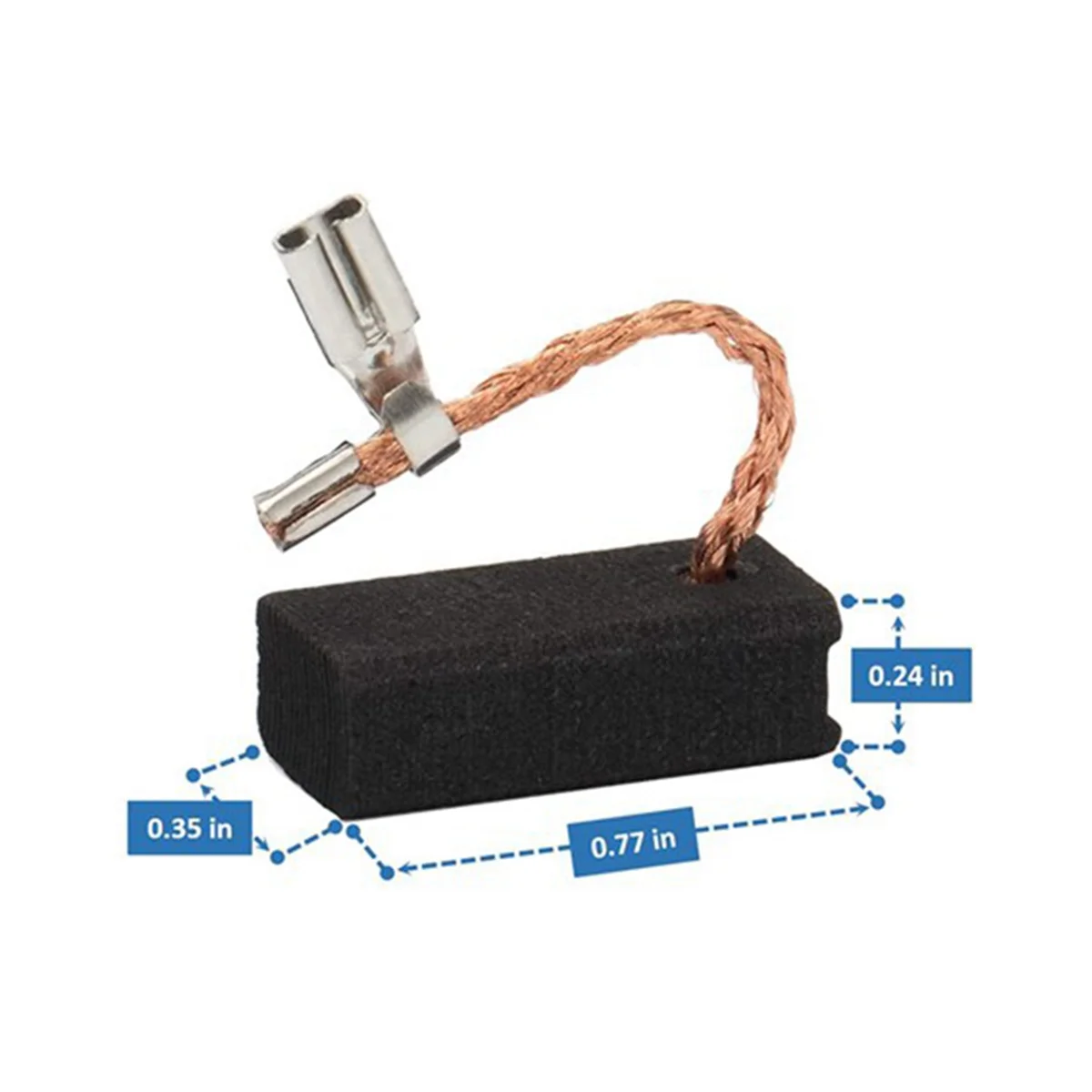 12 шт. карбоновая щетка для маршрутизатора DWP611 Porter Cable 450