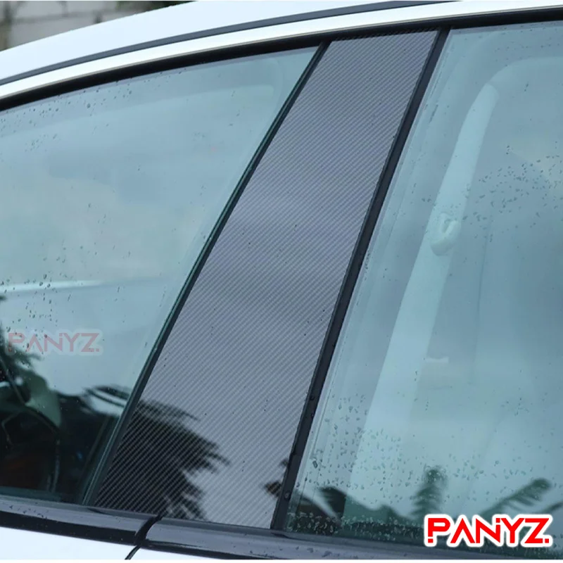 Наклейка на окно автомобиля дверь B C колонны столбы Накладка для Mercedes Benz A Class W177