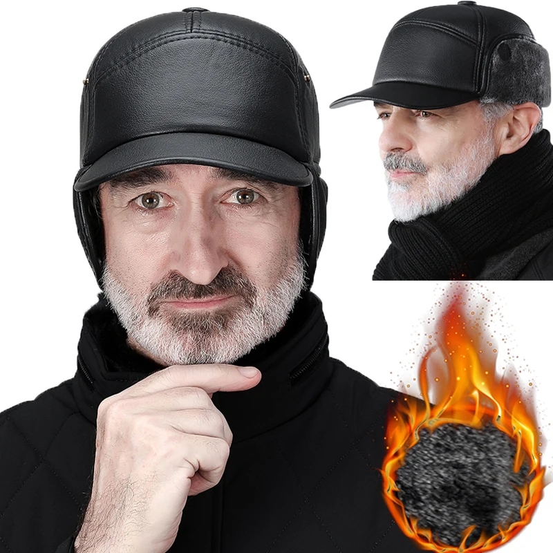 

Утолщенная меховая брендовая бейсболка, уличная мягкая плюшевая теплая шапка, Лыжная зимняя теплая шапка с защитой ушей, ветрозащитная шапка-ушанка из искусственной кожи