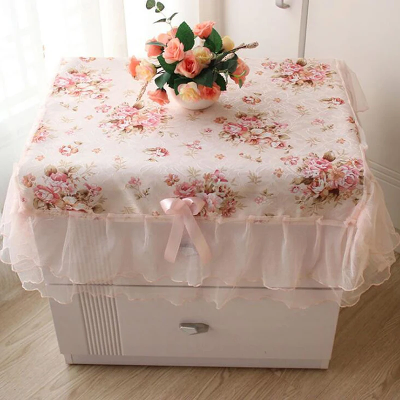 

Romantic Bedside Table Cover High Quality Small Fresh Bedside Table Cover Multi Purpose Tablecloths Lace Modern Style Tablecloth