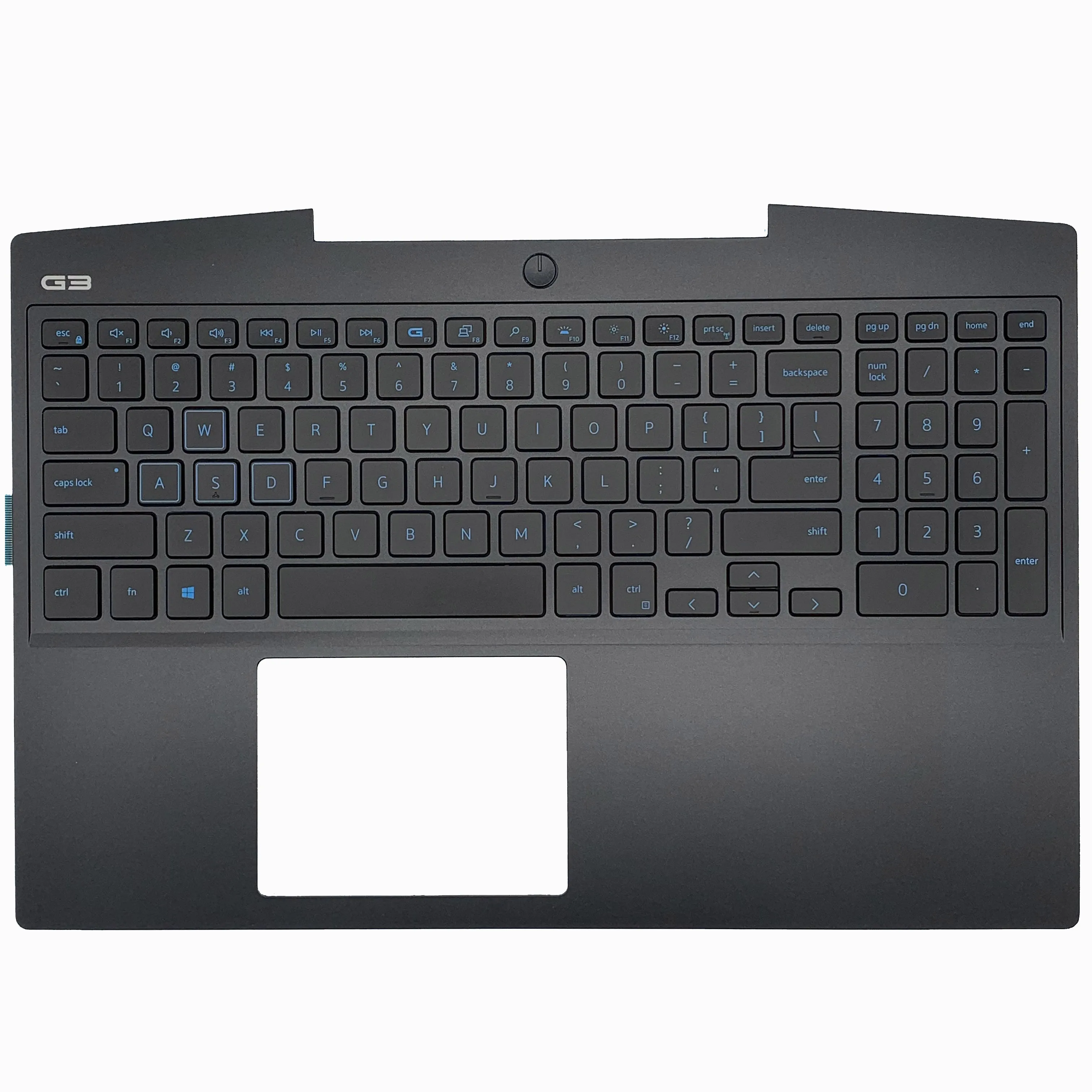 

NEW for Dell console G3 3590 Black Palmrest Keyboard 0P0NG7 P0NG7 Blue