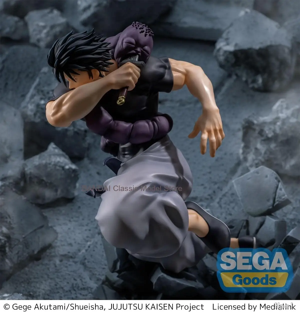 Фото В наличии Оригинальные коллекционные фигурки SEGA Anime Jujutsu Kaisen Fushiguro Toji, 20 см, из ПВХ, модель для коллекции, игрушки, подарки №4