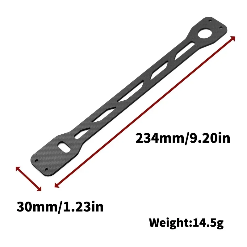 Доска второго этажа из углеродного волокна для Tamiya TT02 TT02B TT-02 TT-02B 1/10 детали