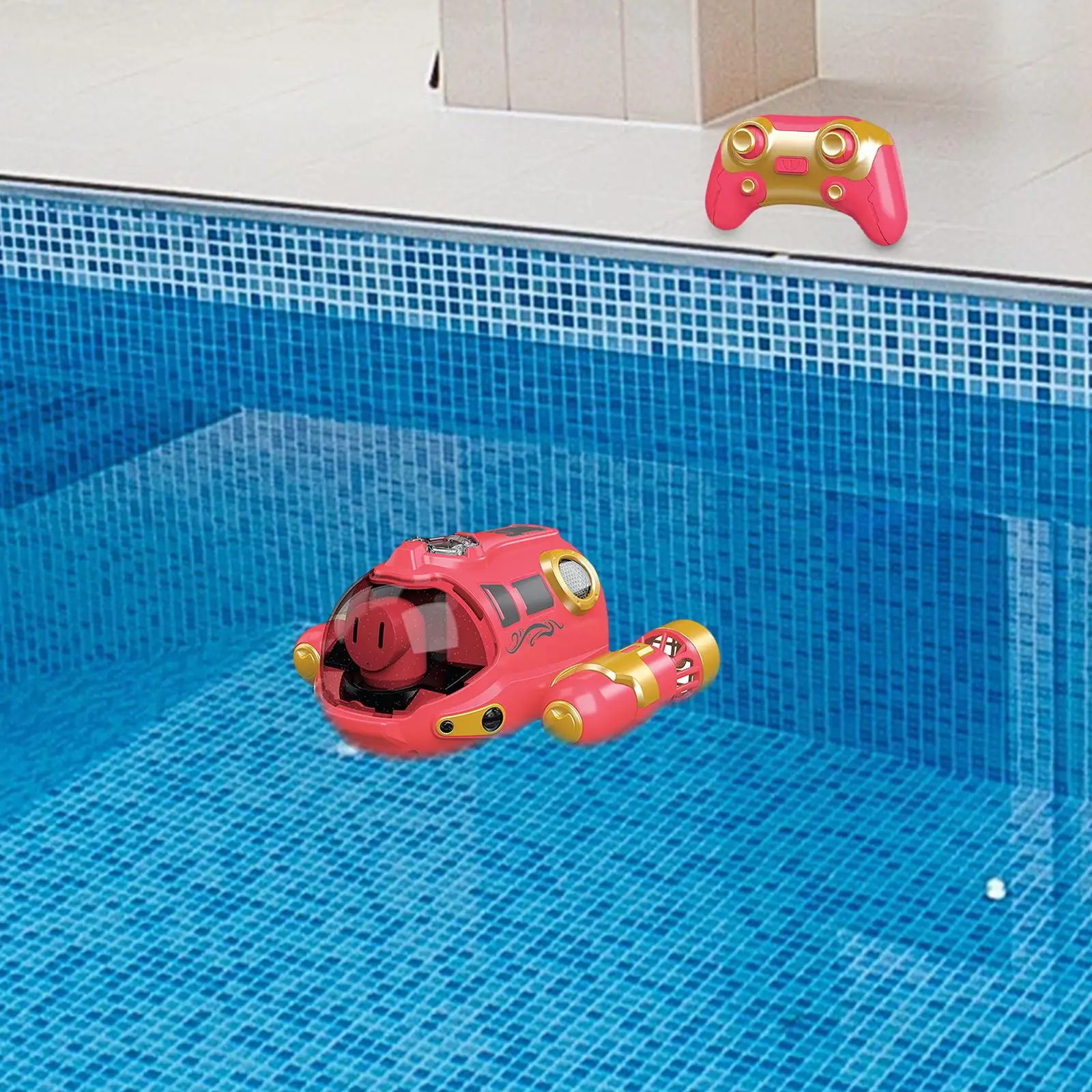 

Remote Control Boat Toys Fast RC Boats for Bathroom Party Favor Gift