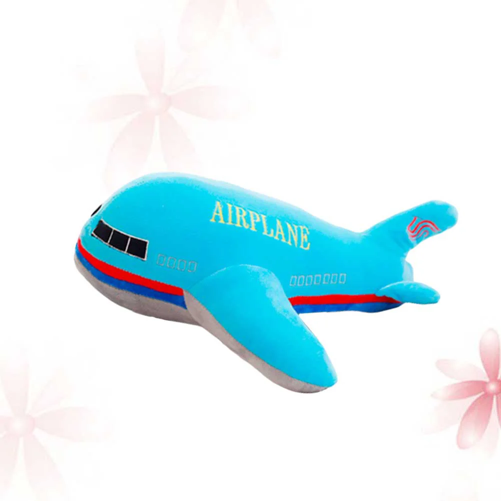 

Toy Plush Stuffed Airplane Plane Throw Pillow Cartoon Cushion Figure Animal Kids Toys Novelty Funny Airlines