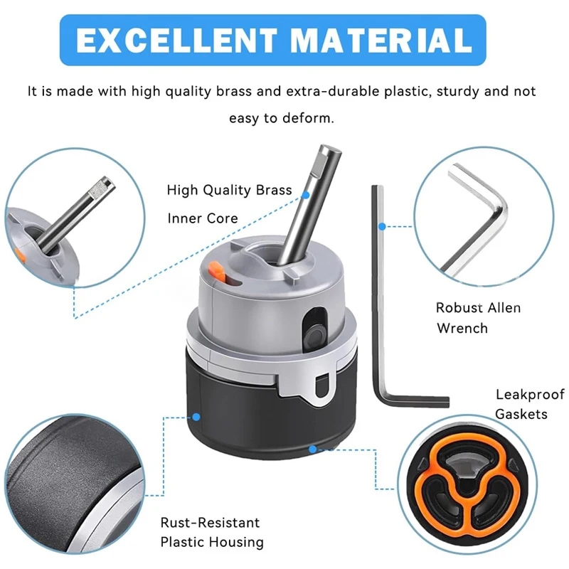 RP50587 для картриджа крана Delta DST-совместимого ремонта с одной ручкой клапаном и