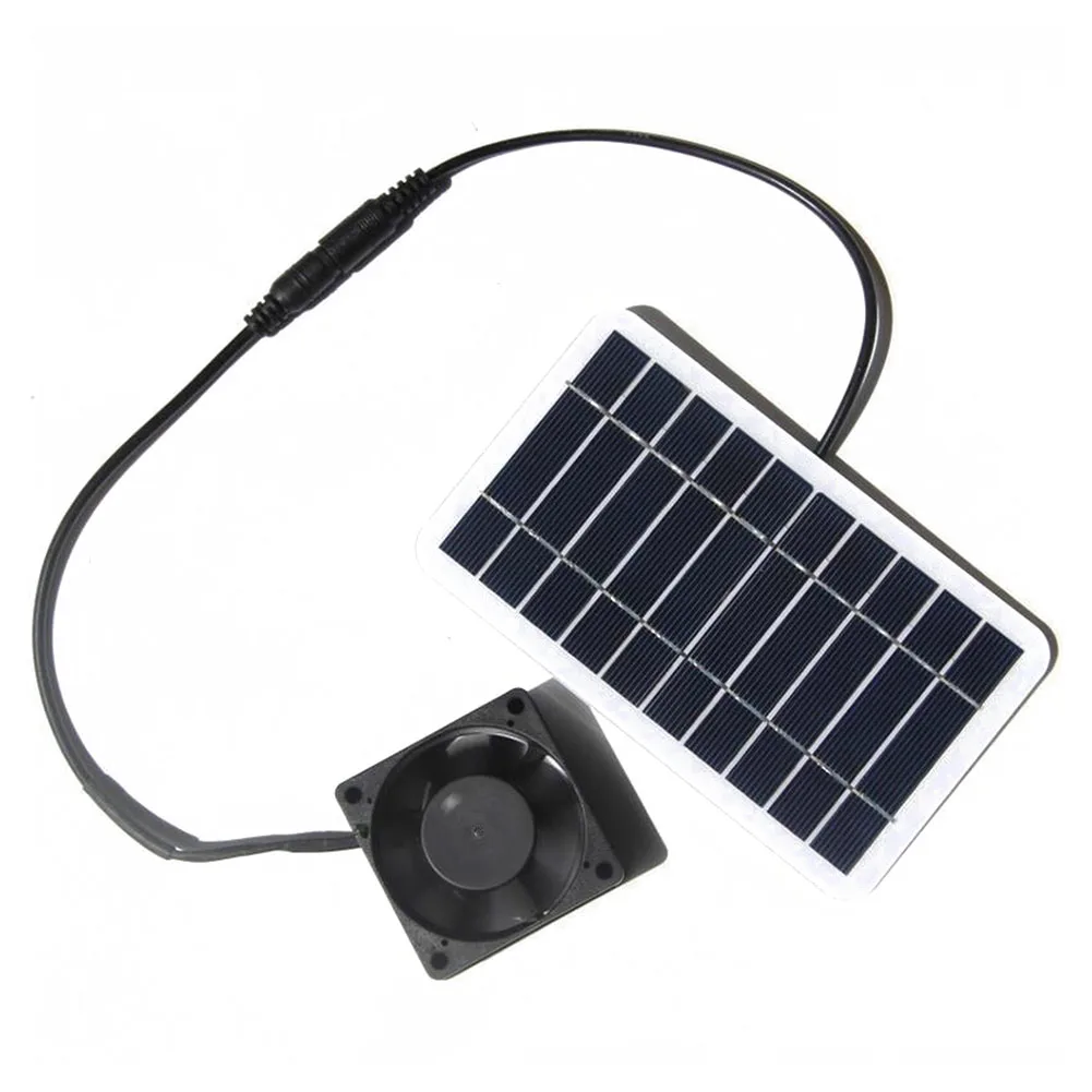 

Air Ventilation Van Solar Panel Solar Powered Panel DC 5V For Kitchens Greenhouses For Pet House New Practical
