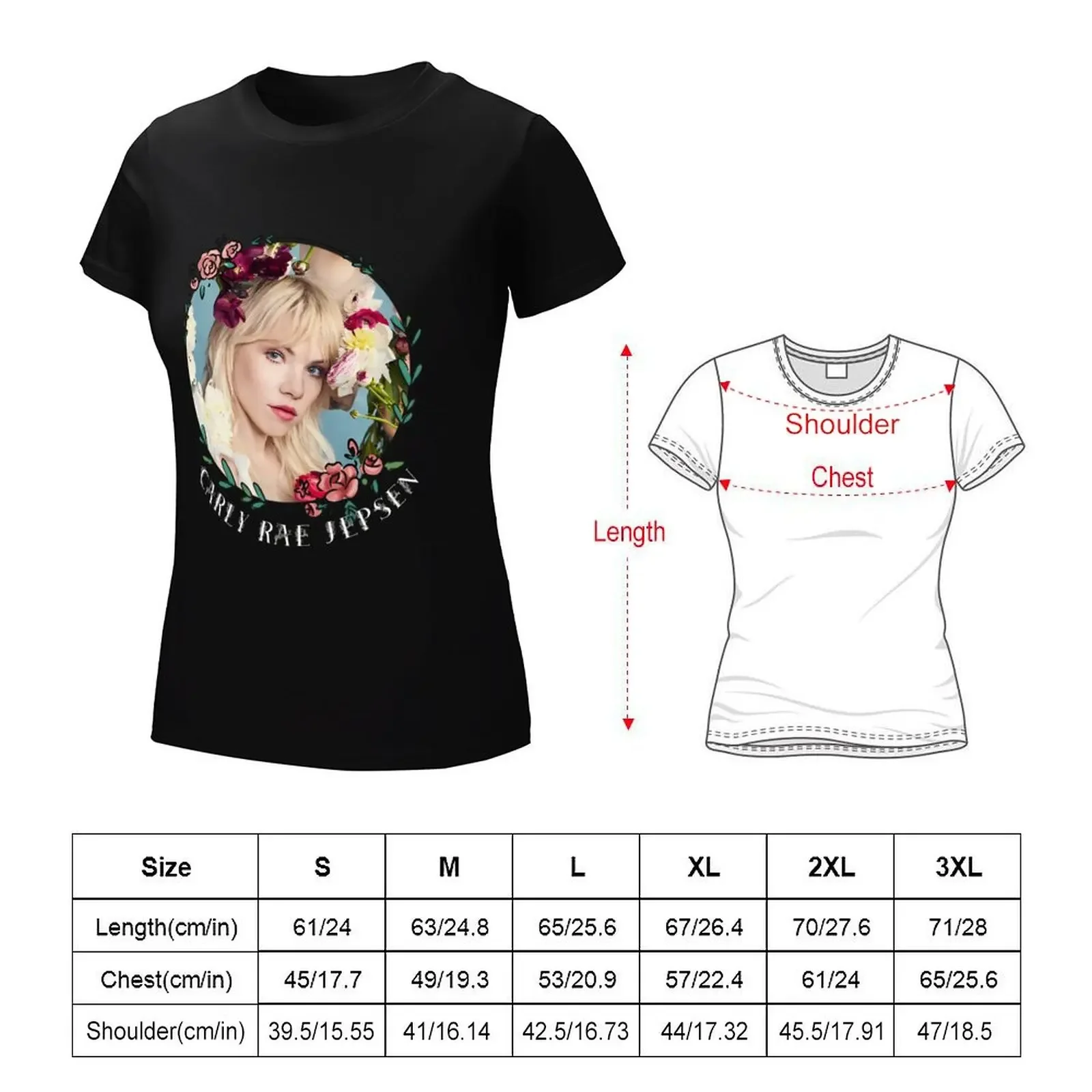 Футболка Carly Rae Jepsen корейская мода женская одежда с графическим рисунком рубашки