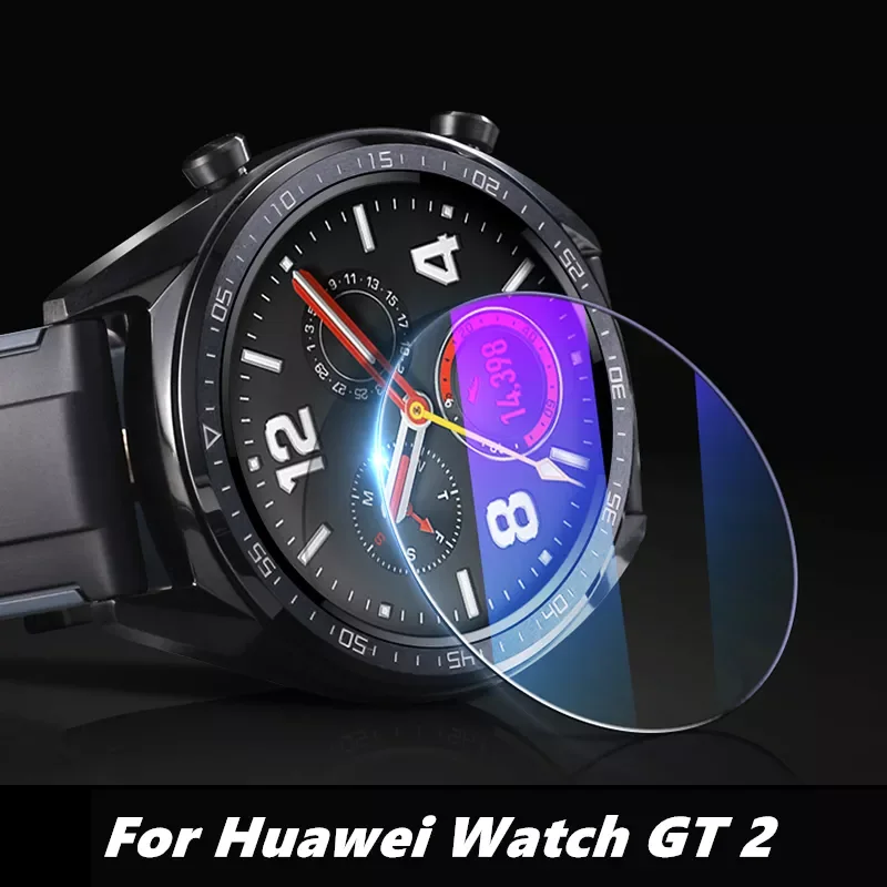 

Watch GT 2 Screen Protector Glass 46mm Anti-scratch GT2 Protective Film Anti Purple Light Protect on GT2 Smartwatch