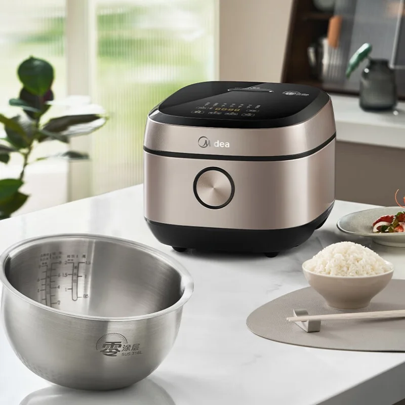 Индукционная рисоварка Midea 4L IH с 0 покрытием внутренняя емкость из нержавеющей
