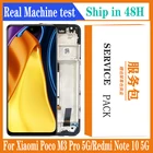 Оригинальный дисплей для Xiaomi Poco M3 Pro, зеркальный ЖК-дисплей, сенсорный экран, дигитайзер в сборе, замена для Redmi Note 10, зеркальный дисплей