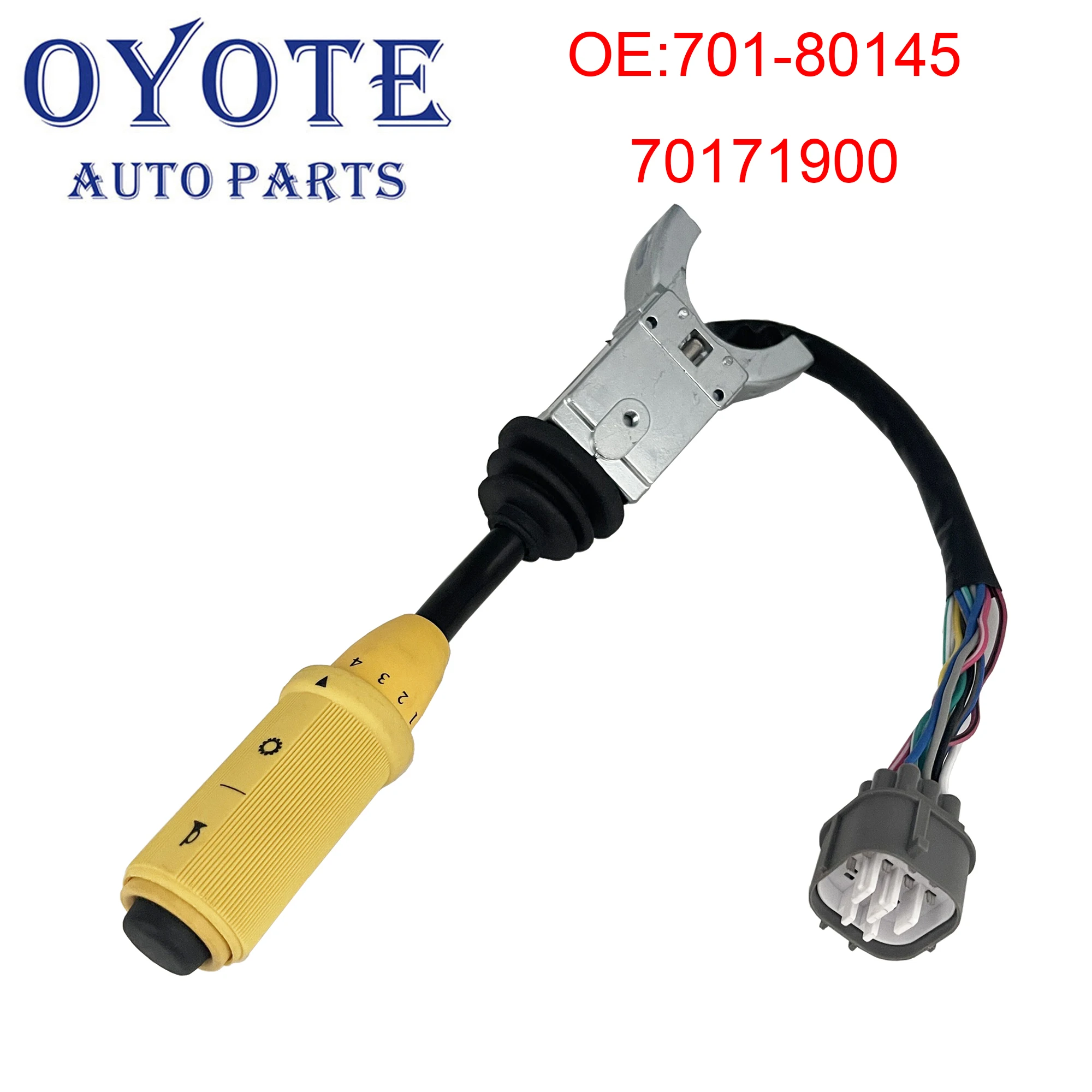 

OYOTE 701/80145 70171900 Forward Reverse Shuttle Lever Switch Power Shift For JCB Backhoe Loader 1400B 1550B 1600B 1700B
