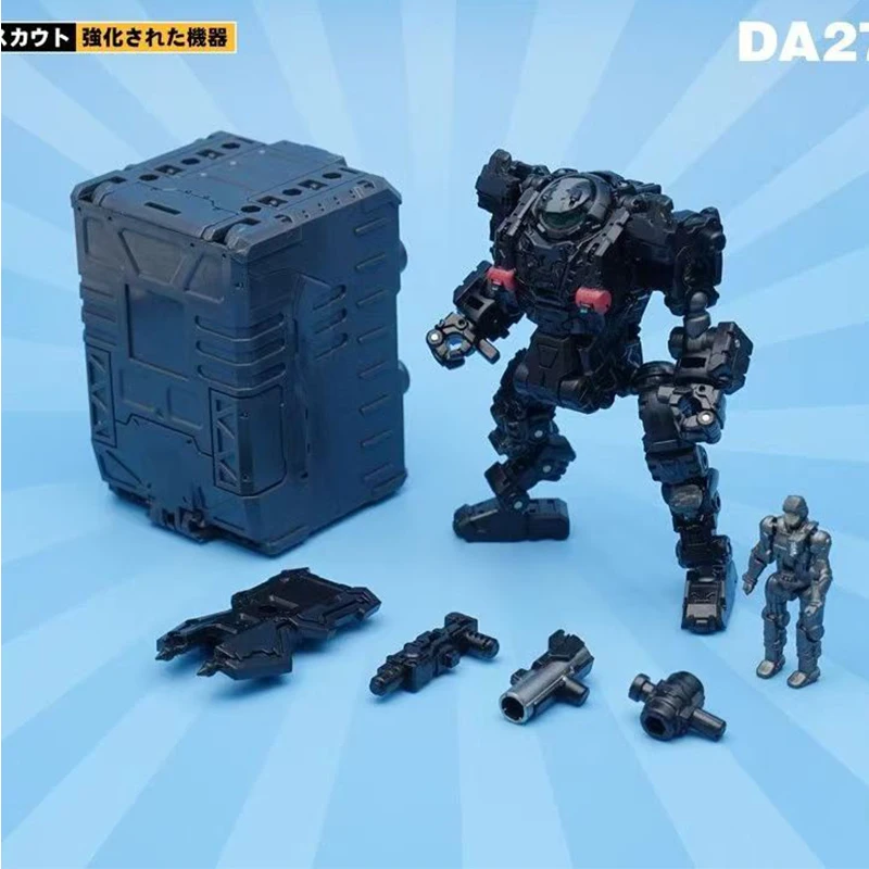 MFT Diaclone Powered-suit Transformation Power Suit Black Mech Solider Lost Planet Фигурка Модель Подарочная
