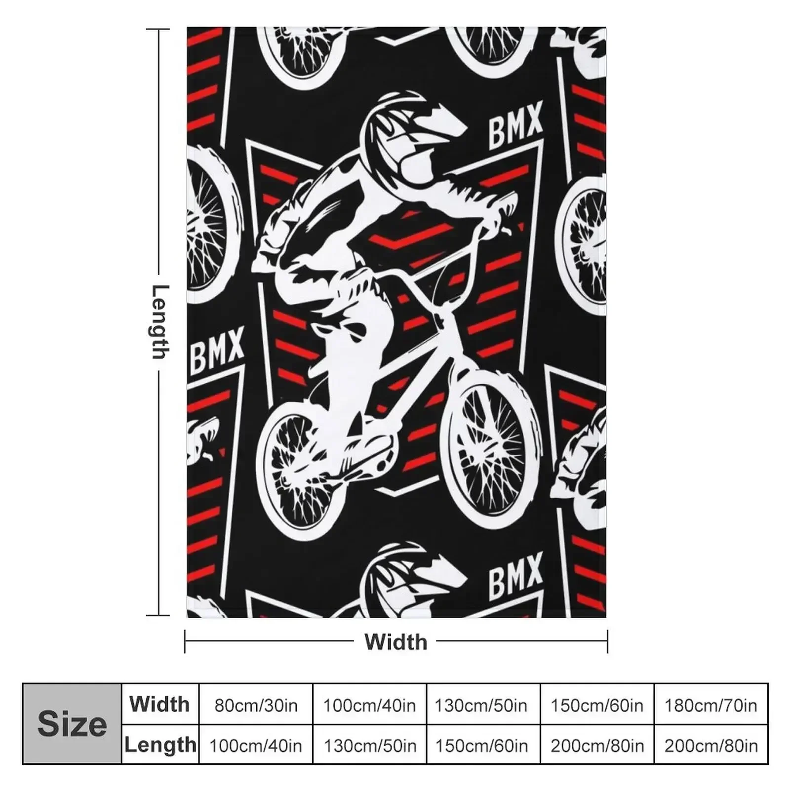 Одежда Bmx Ретро BMX Bike Old School Patch Красное одеяло Роскошный бренд Спальный мешок