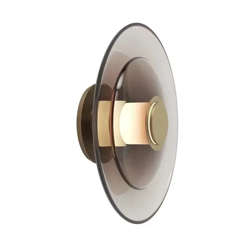 

Настенная лампа xiuxiu янтарного стекла