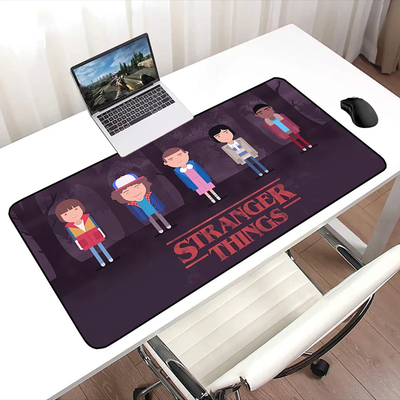 

Stranger Things Xxl Mouse Pad Gamer Computer Accessories Non-slip Mat Gaming Laptops Deskmat Mausepad Mousepad Mats Keyboard Pc