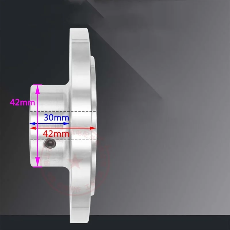 12 мм-24 отверстие фланец Двигатель сцепления направляющий вал соединитель K11 / K12 / K72-80/100/125 три челюсти четыре патрона