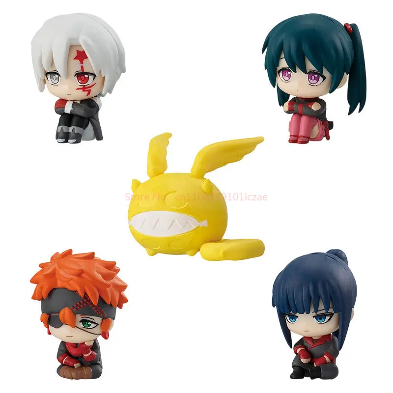 Фото Коллекционная мини-фигурка Bandai Gashapon D.Gray-man: Ален Уокер, Ю Канда, Ленале Ли, Лави (4 см) – Аниме-сувенир №5