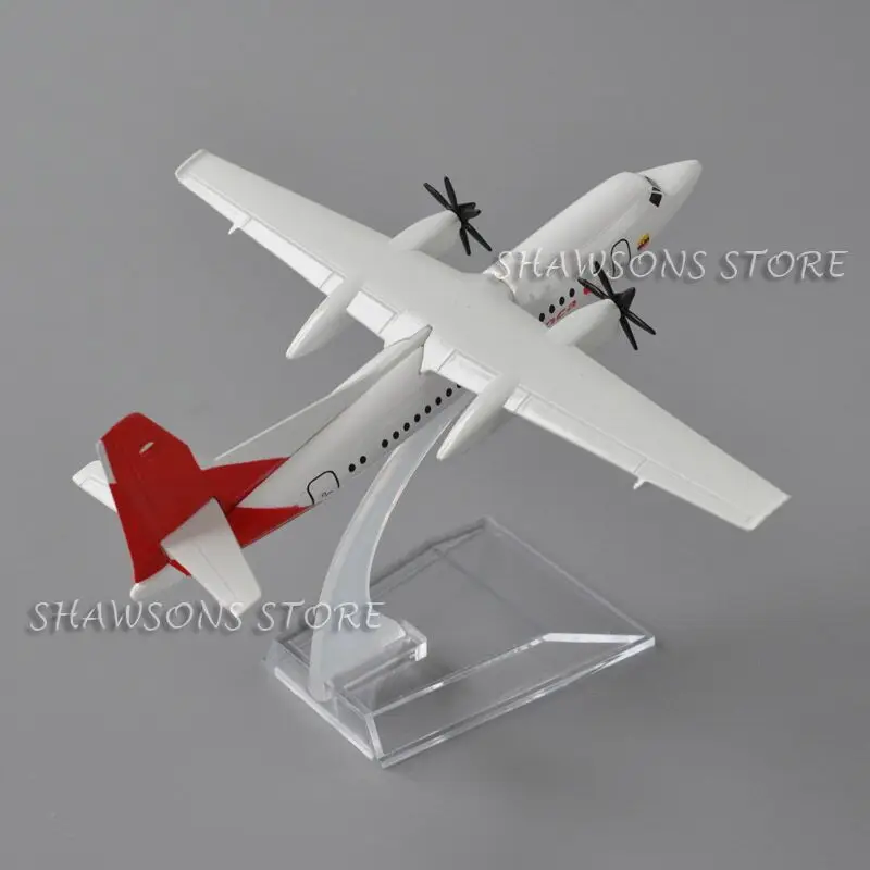 Фото Игрушечная модель в масштабе 1:200, фликер F50 Avianca Airliner, 16 см, миниатюрная Реплика №3