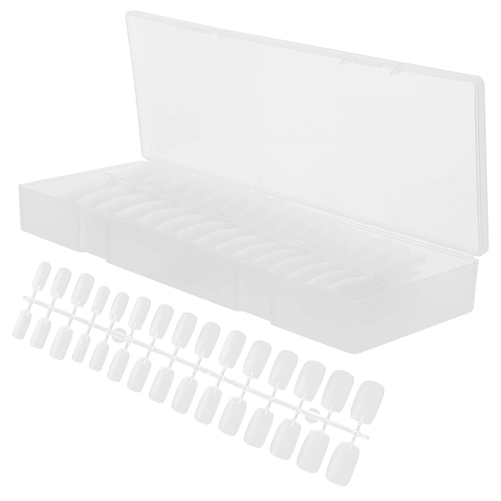 

Nails Fake Manicure Nail Tip Decorative False Accessories Press Decors Transparent Removable Tips