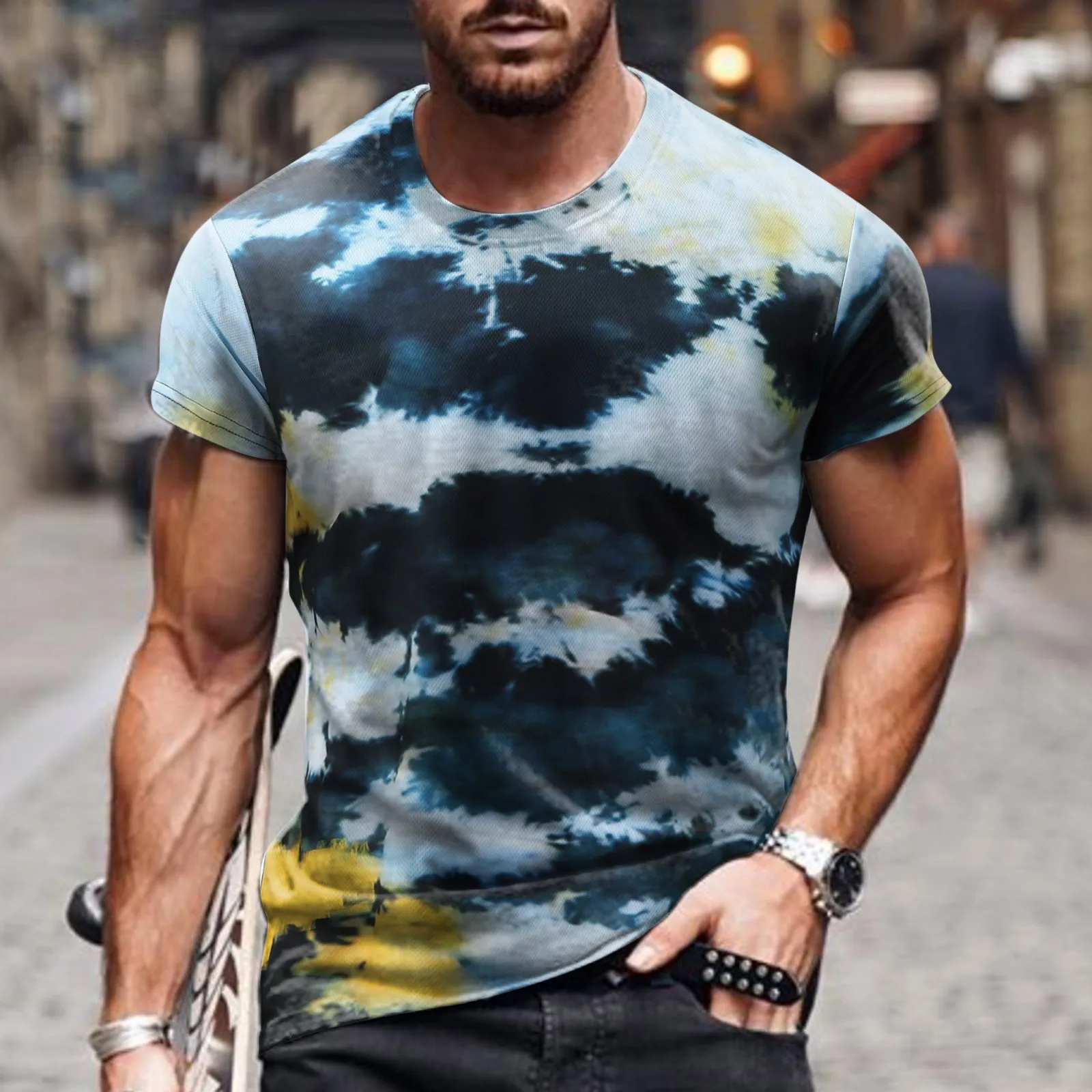 summer button down shirts men