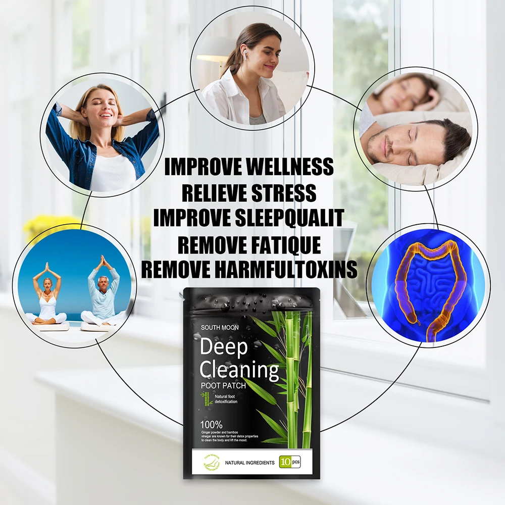 10-50 шт. травяные патчи для детоксикации ног |